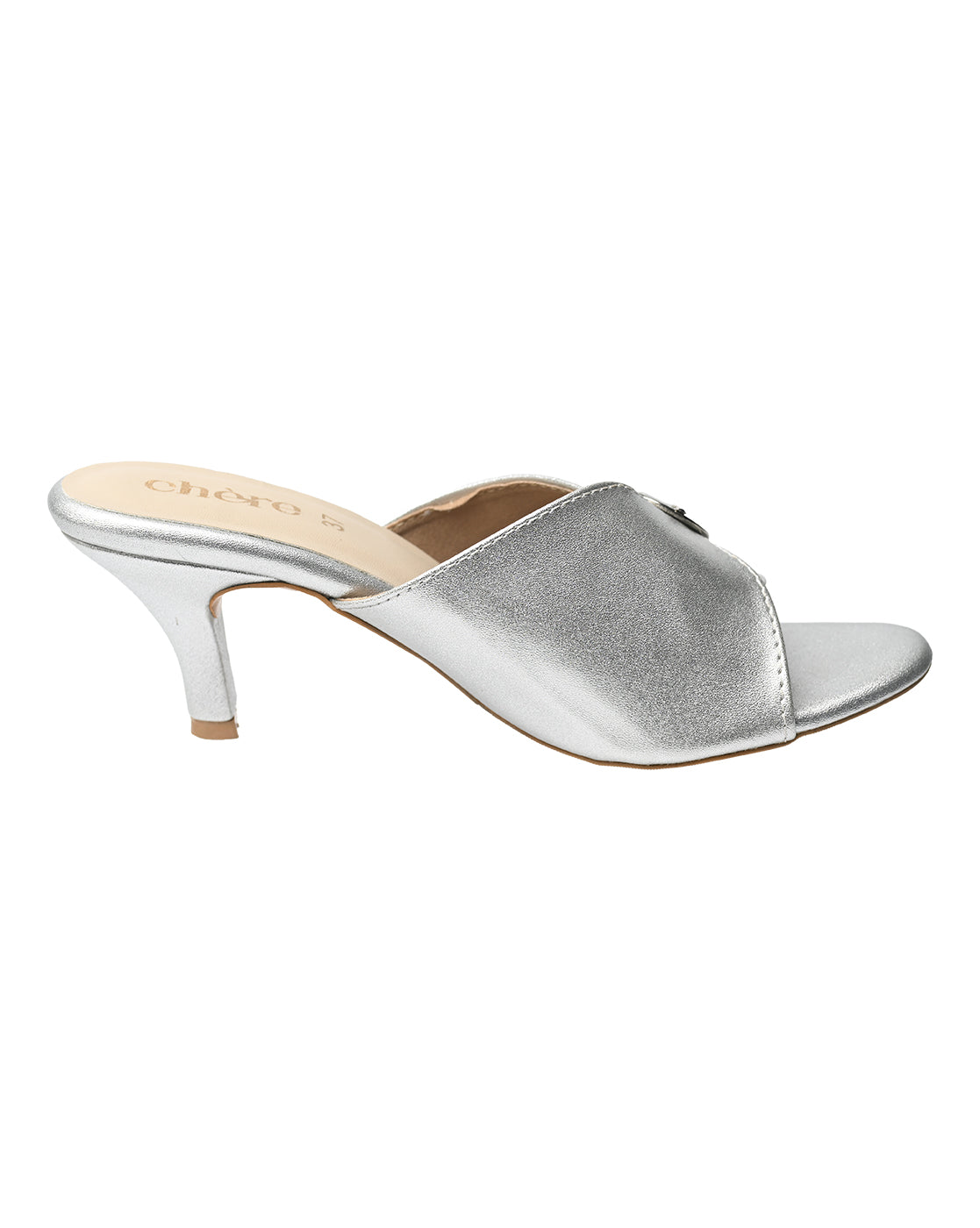 Chere Buckle Heel Mules