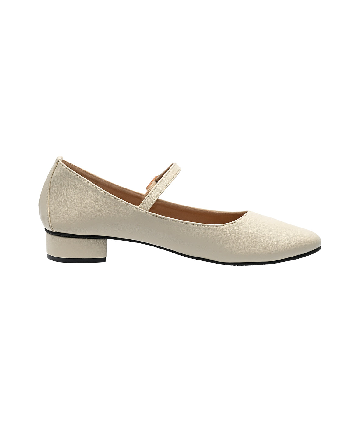 Chere Cream Mary Jane Block Heels & Elegant Square Toe Pumps Set