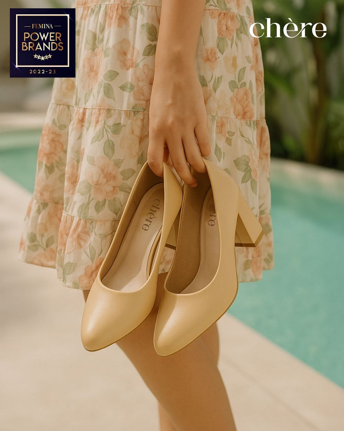 Chere Nude Pointed Toe Stiletto Pumps | Classic Women's Formal Heels