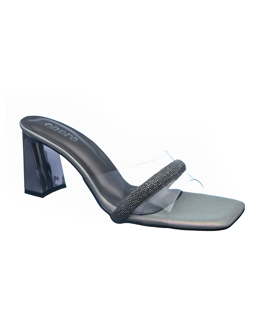 Buy Shezon Women's Grey Color Heels (V_8005_Grey_35) at Amazon.in