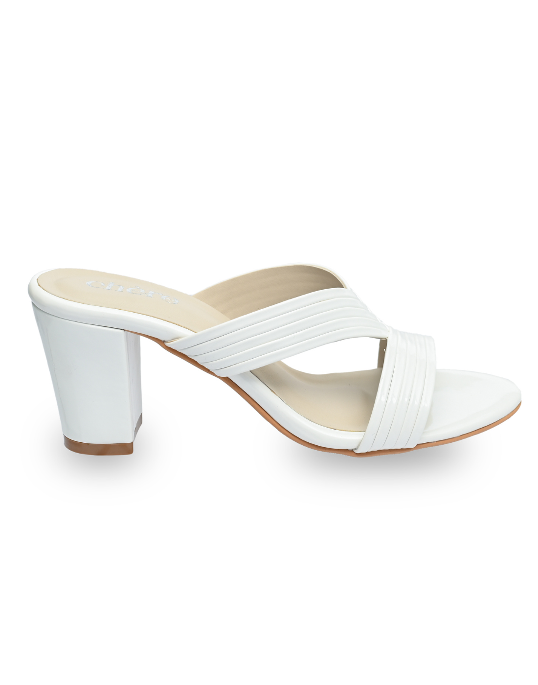 White Satin Block Heel Sandals, Bridal Heels, Bridesmaids Shoes