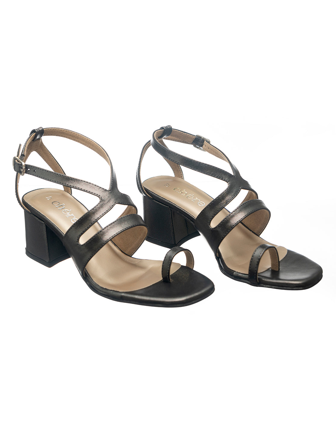 Heeled sandals - Light beige - Ladies | H&M IN