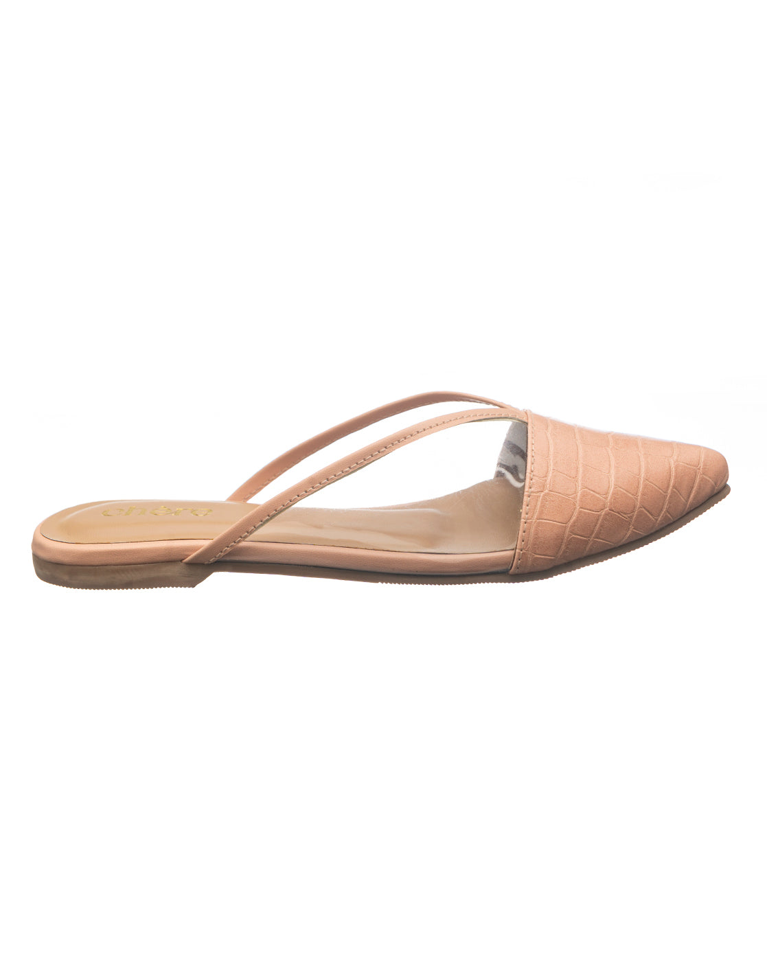 Peach Pink Mules for women